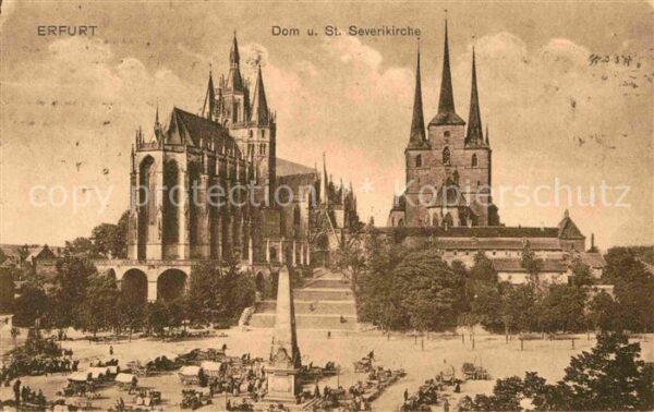 Erfurt Dom und St. Severikirche