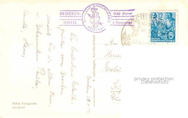 Brocken Harz Brockenhotel – Bild 2