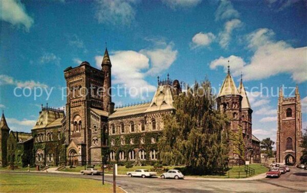 Toronto Canada University College and Soldiers Tower