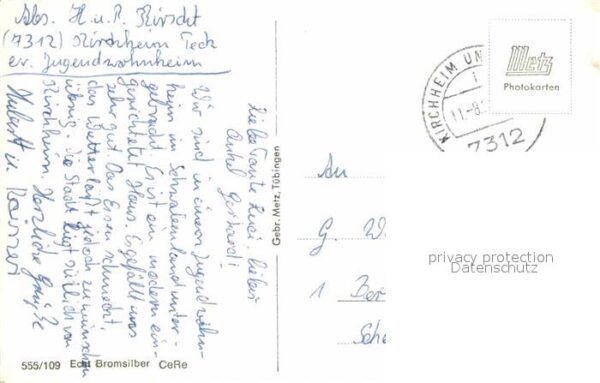 Kirchheim Teck Martinskirche Max-Eyth-Haus Teck Kriege – Bild 2