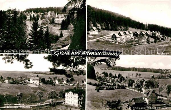 Altenau Harz Bornkappe Kleine-Oker Villenviertel Kur