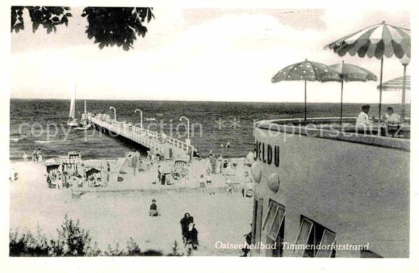 Timmendorfer Strand Strand Seebrücke