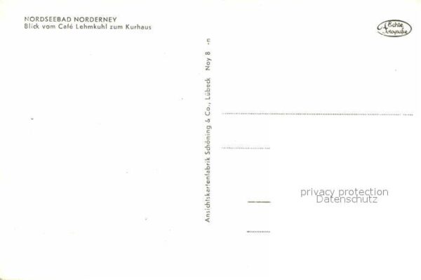 Norderney Nordseebad Cafe Lehmann zum Kurhaus – Bild 2