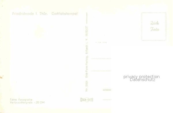 Friedrichsroda Gottlobstempel – Bild 2