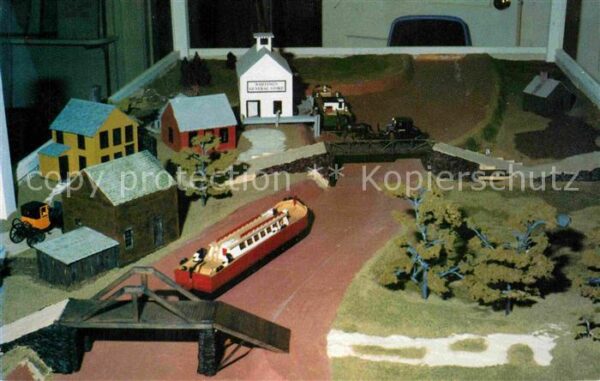 Plainville Connecticut Diorama of the Farmington Canal