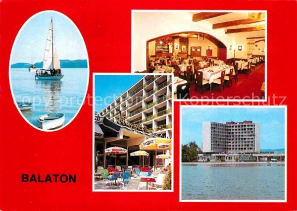 Balaton Plattensee Hotel Restaurant Seepartie