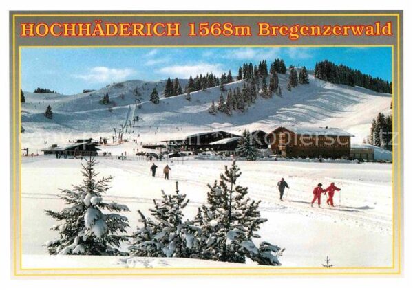 Hochhaederich Skigebiet Langlauf im Bregenzerwald