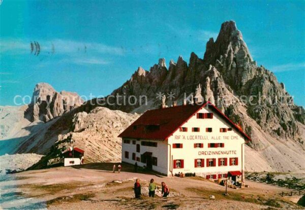 Dreizinnenhuette Rifugio A. Locatelli Monte Paterno