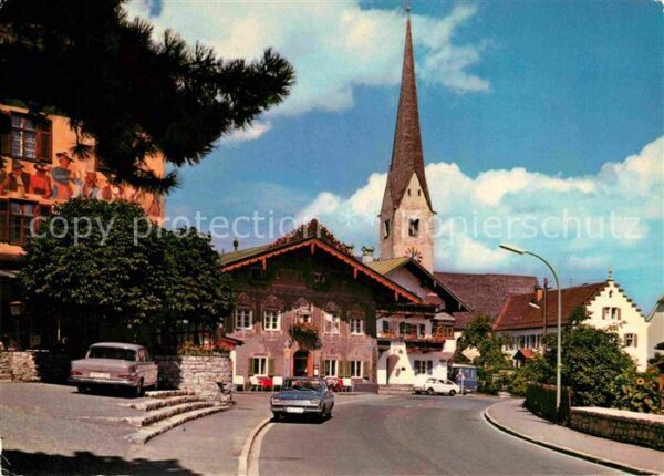 Garmisch-Partenkirchen Kirchenpartie Brauhaus Hotel-Husar