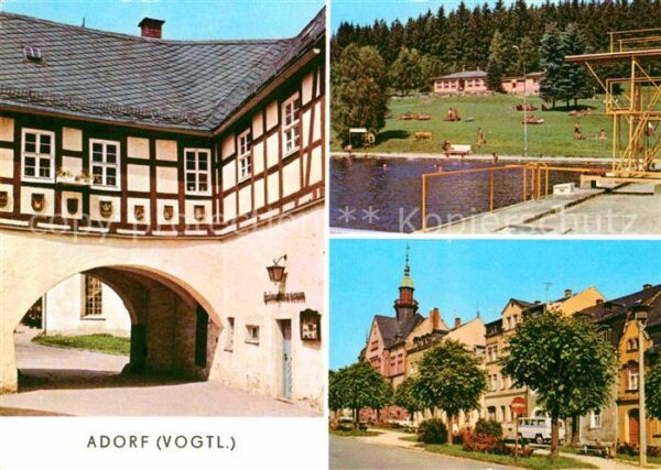 Adorf Erzgebirge Heimatmuseum am Freiberger Tor Waldbad