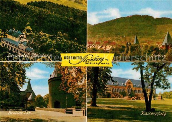 Goslar Berghotel-Steinberg Kaiserpfalz Breites