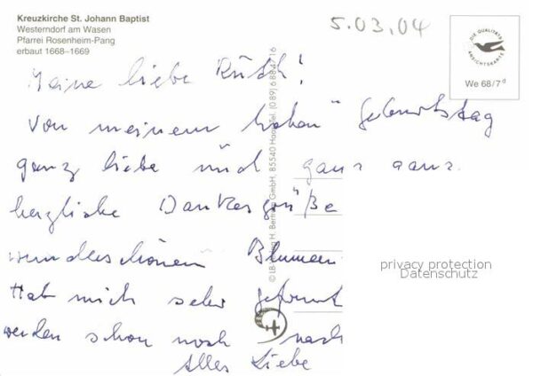 Westendorf Donauwoerth Fliegeraufnahme Kreuzkirche St. Johann – Bild 2