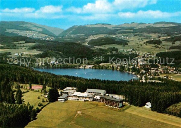 Saig Schwarzwald Fliegeraufnahme Kurhotel Saigerhöh