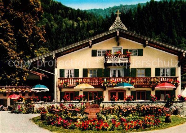 Rottach-Egern Cafe Restaurant Pension Angermeier