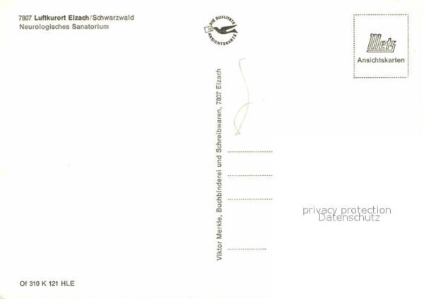 Elzach Neurologisches Sanatorium – Bild 2