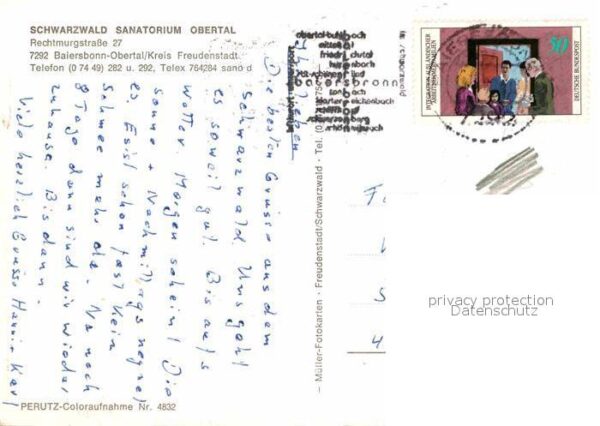 Baiersbronn Schwarzwald Schwarzwald-Sanatorium Obertal – Bild 2