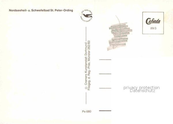 St Peter-Ording Fliegeraufnahme mit Seebrücke – Bild 2