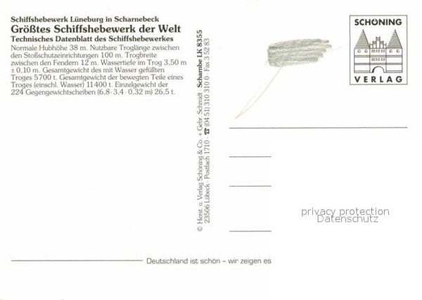 Scharnebeck Lueneburg Fliegeraufnahme Schiffshebewerk – Bild 2