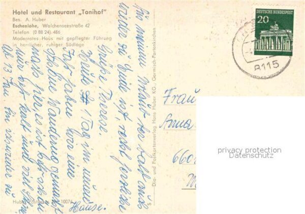 Eschenlohe Hotel Restaurant Tonihof – Bild 2
