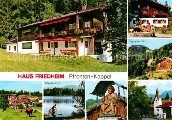 Pfronten Kappel Haus Friedheim
