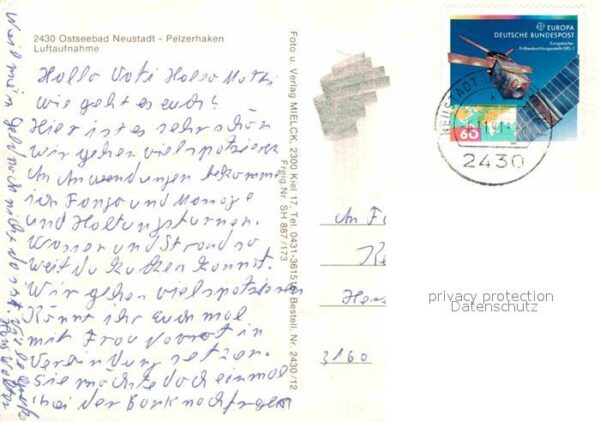 Pelzerhaken Neustadt Fliegeraufnahme Camping Strand – Bild 2