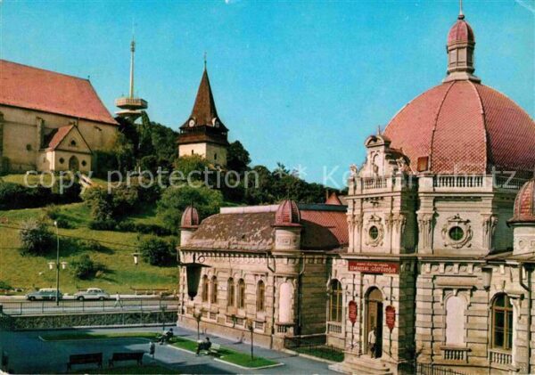 Miskolc Fürdö Bad Kirche Aussichtsturm