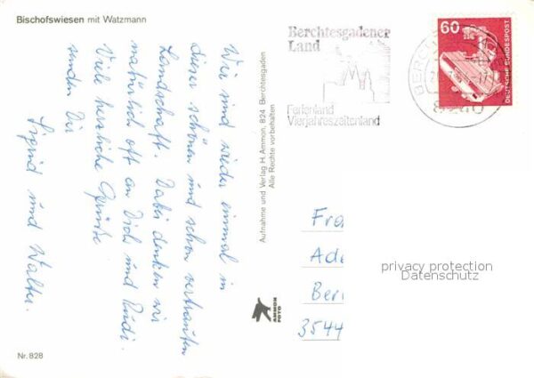 Bischofswiesen Fliegeraufnahme mit Watzmann – Bild 2