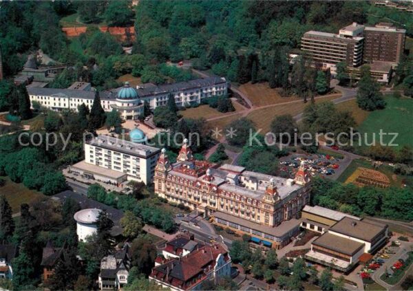 Bad Wildungen Fliegeraufnahme Fürstenhof Badehotel He