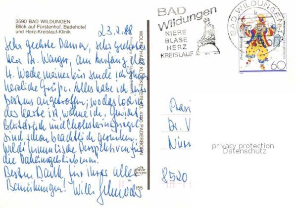 Bad Wildungen Fliegeraufnahme Fürstenhof Badehotel He – Bild 2