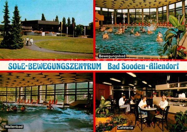 Allendorf Bad Sooden Sole Bewegungszentrum Wellenbad Cafeter