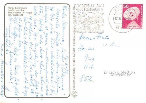 Fuessen Allgaeu Klinik Enzensberg – Bild 2