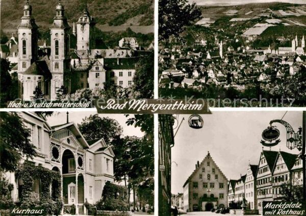 Bad Mergentheim Hoch- und Deutschmeisterschloß Kurhaus
