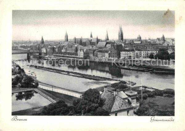 Bremen Partie am Fluss