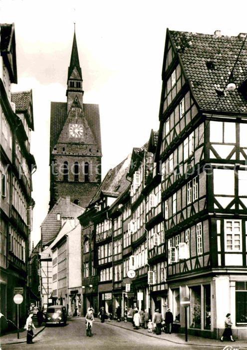 Hannover Kramerstraße mit Marktkirche