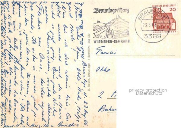 Braunlage Kurhaus Kurpark Gondelteich Wandelhalle – Bild 2