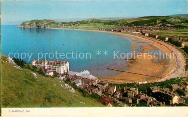 Llandudno Wales Panorama Bay