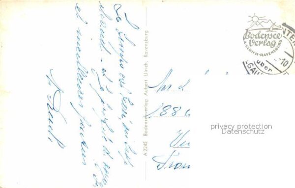 Friedrichshafen Bodensee Schloss Alpenkette Fliegeraufnahme – Bild 2