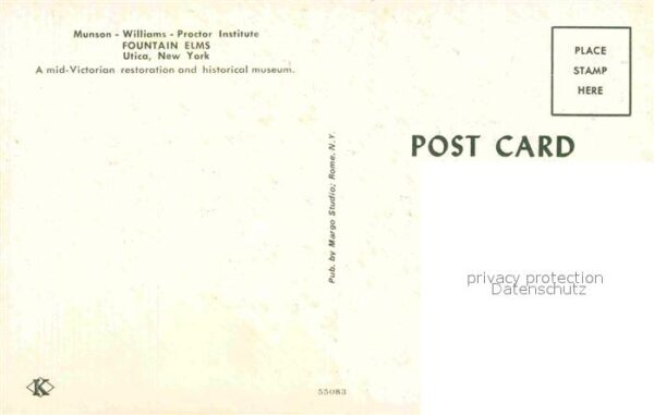 Utica New York Munson Williams Proctor Institute Fount – Bild 2