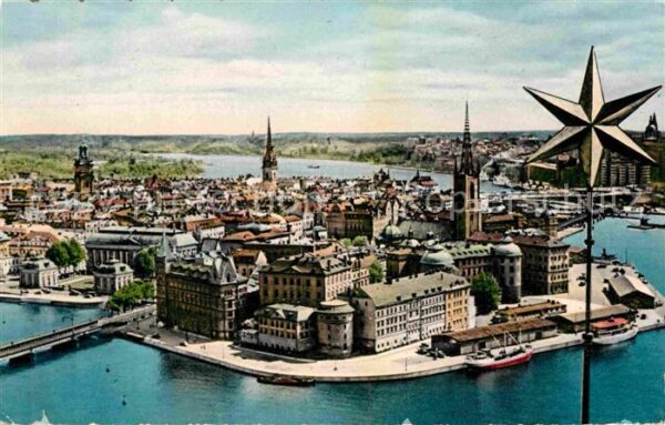 Stockholm Utsikt fran Stads