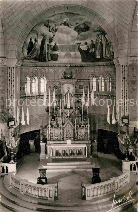 Alger Algerien Eglise Notre Dame d_Afrique interieur d