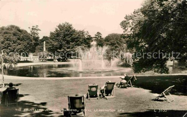 Leamington Spa Fountain Jephson Gardens