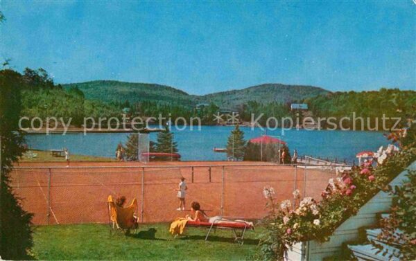Sainte Agathe des Monts Tennis Courts at the Laurentide Inn Lac