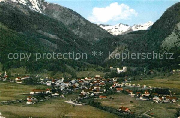 Mauterndorf Gesamtansicht mit Alpenpanorama