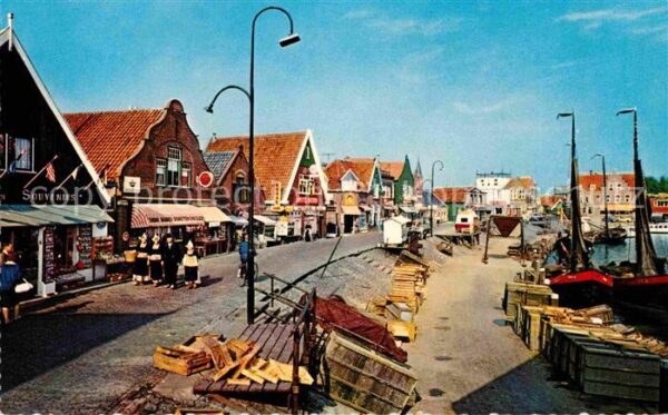 Volendam Partie am Hafen