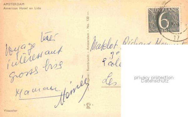 Amsterdam Niederlande American Hotel en Lido – Bild 2