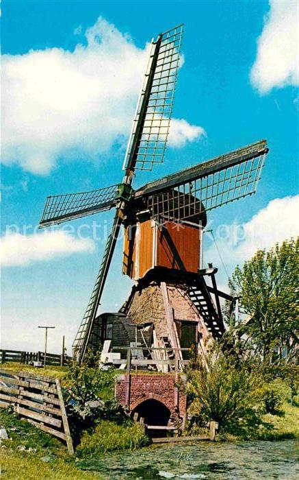 Niederlande Hollandse Molen Holländische Mühle