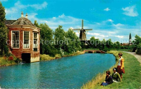 Middelburg Zeeland Abdij De Griffioen Molen Abtei Windmühl