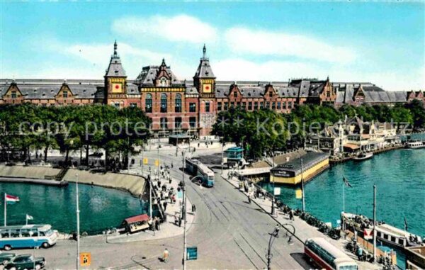 Amsterdam Niederlande Centraal Station Zentralbahnhof