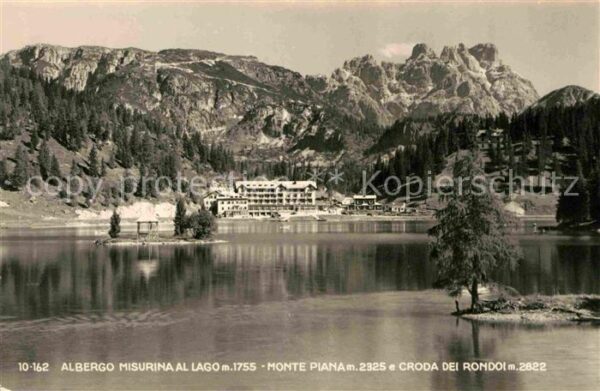 Misurinasee Albergo al Lago Monte Piana e Croda dei