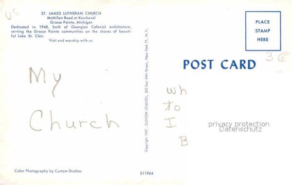 Grosse Pointe St James Lutheran Church – Bild 2